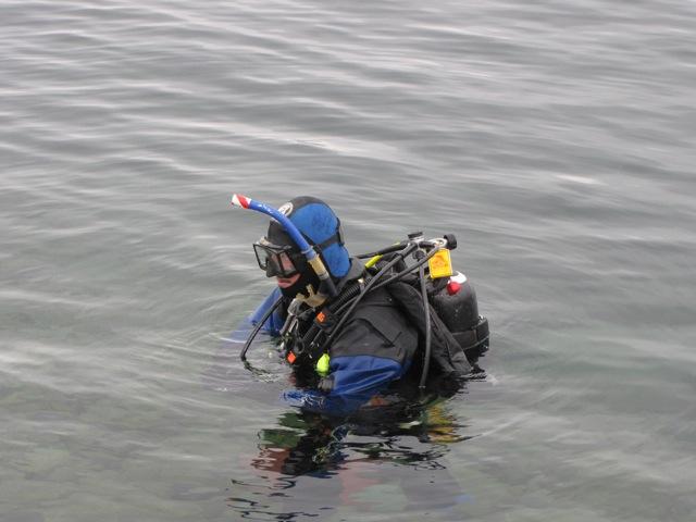 Winter Diving- ME!