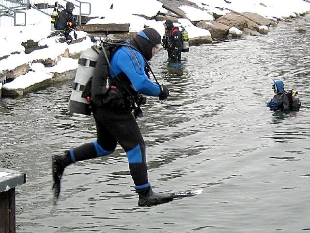 Winter Diving-New Years Day