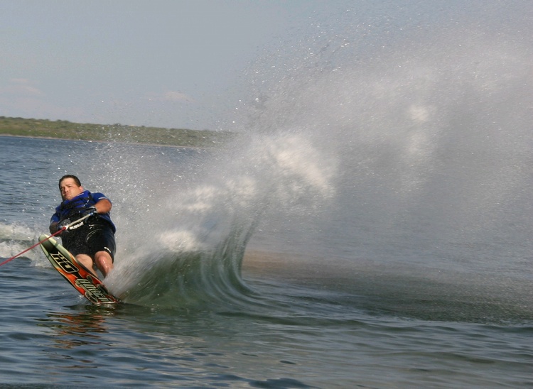 WaterSkiing Falcon Lake Texas