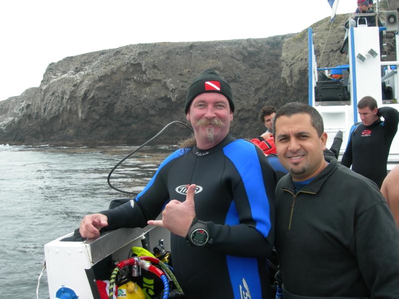 woosie with a drysuit