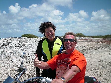 In Bonaire shore diving