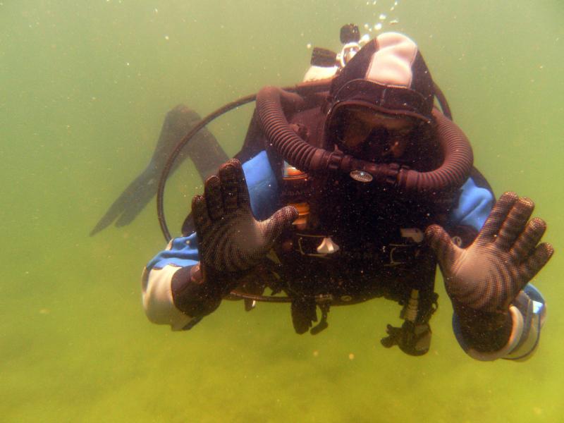 Me at Quarry using a Double hose regulator