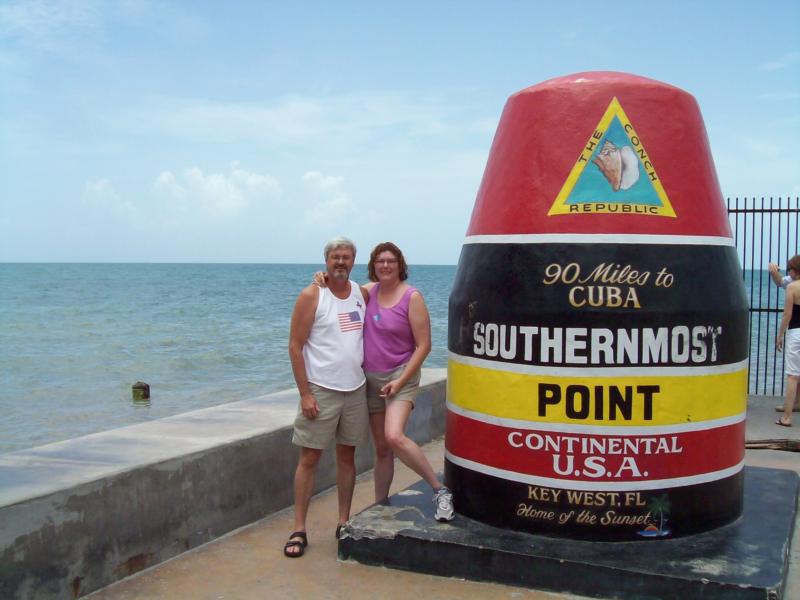 Kirk and Jennifer at Key West