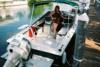 Our diveboat in the Floirida Keys...ten tank holders...come and let’s go diving....