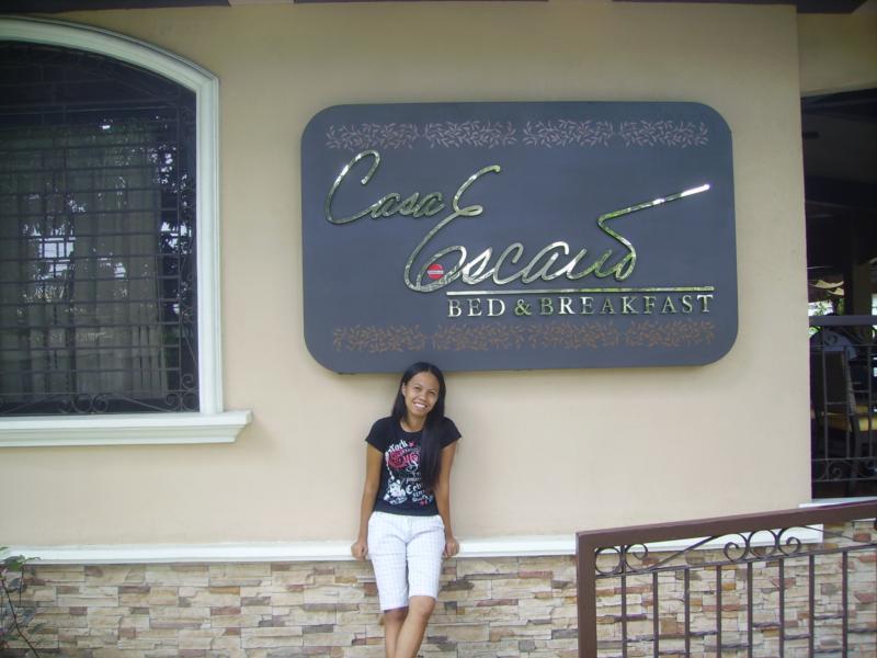 Seagurl at the best bed and breakfast in Cebu!!