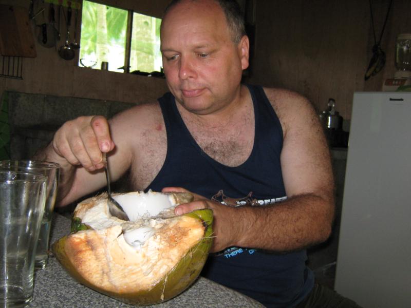 Nothing like fresh Buko!! (coconut)