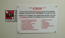 Hyperbaric Chamber Rules