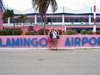 Me and daughter Kahly @ Airport Bonaire