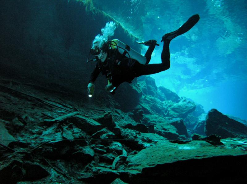 Me at Cenote Chac Mool