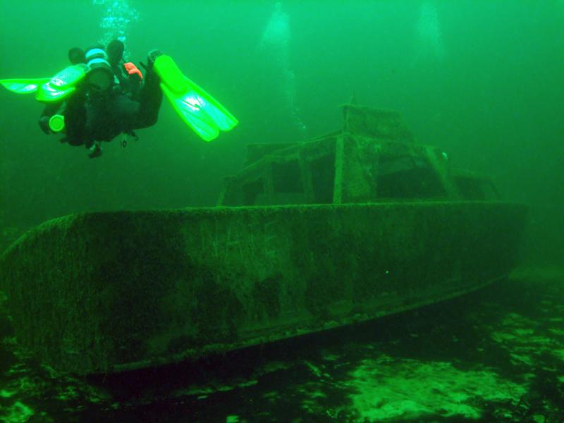 Ranger Wreck, Campsite Point, Lake Mohave AZ