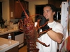 13.5 lb lobster catch