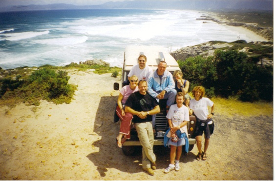 Surf`s up day in Gaansbaai, SA