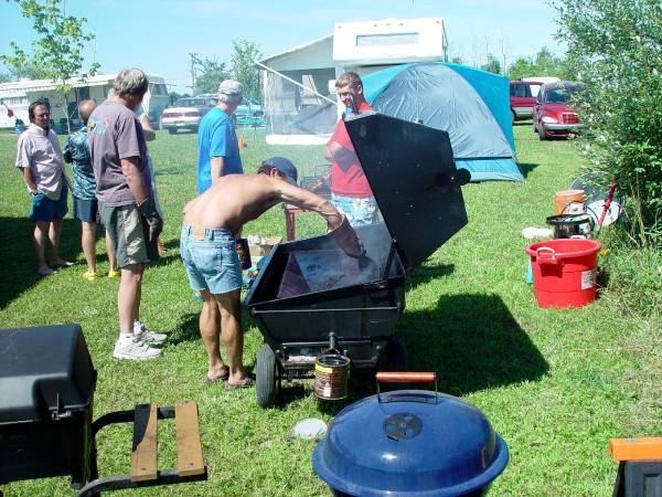 A pig roast we had.