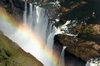 View of Victoria Falls from Heli.