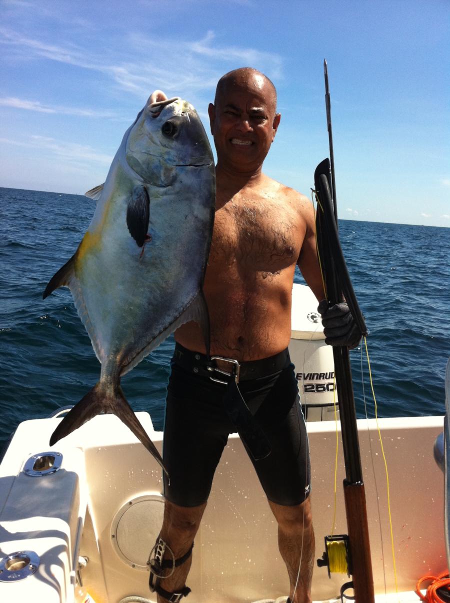 nice permit taken on a wreck