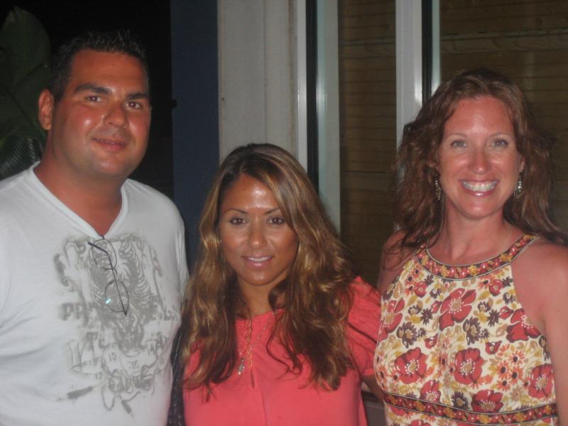 (Grand Cayman - Sep 08) Alex, Evette, and Sheila (My Wife)