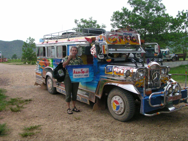 6/2004 - Mimi - Airport Jeep to Coron town- Coron, PI