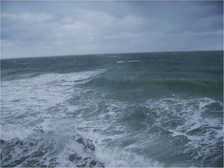 From the Dania Beach Pier after Katrina