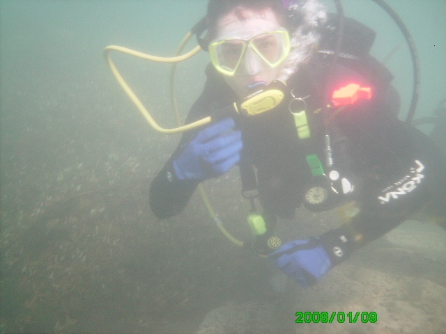 LT HEARN 18 FEB 08 at the Comal River