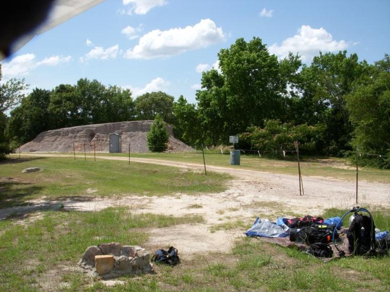 Camp Site 6 at Athens Scuba Park
