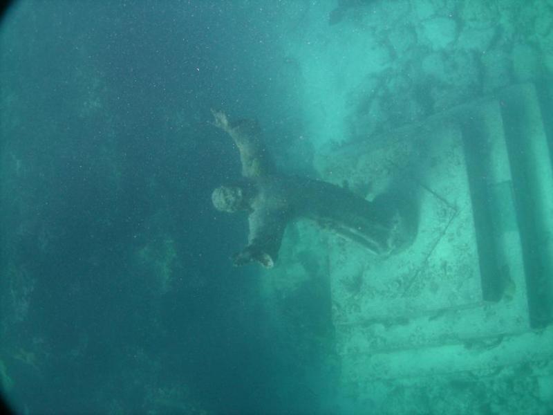 Christ of the Abyss off Key Largo Florida
