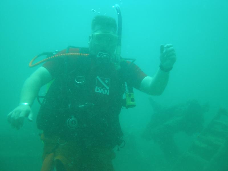 On the wreck in Persian Gulf