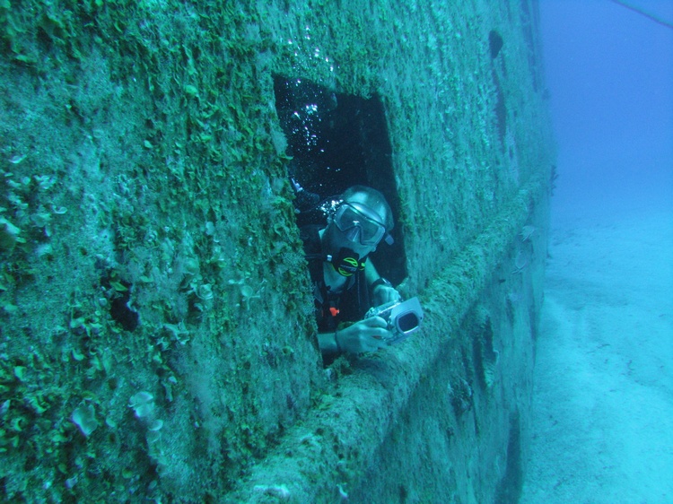 Peeking out from the C-53