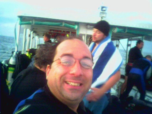 Pompano Beach dive, teeth are not that yellow.lol