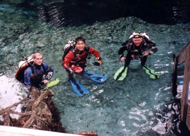 Me, Dan & Karry Cave Trip 1998
