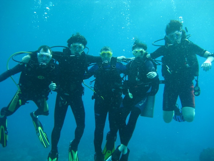 First family dive in Cozumel - Jan 2008