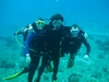 Louis` first ocean dive at Palancar Horse Shoe in Cozumel