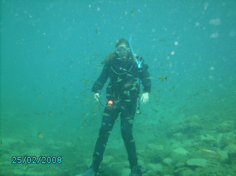 Rachel`s dry suit checkout,