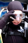 Discover scuba student