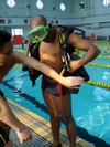 buddy buddy breathing system practice in pool