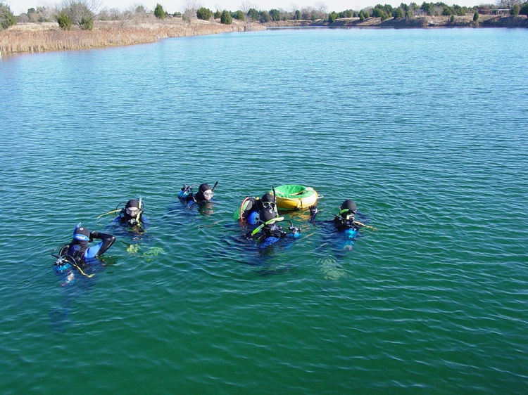 Scuba final dives 12_07 CSSP TX
