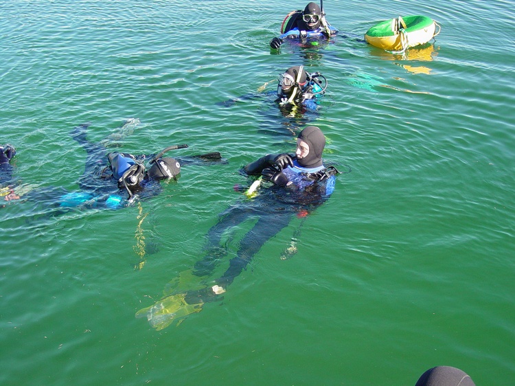 Scuba final dives 12_07 CSSP TX Water Temp 55