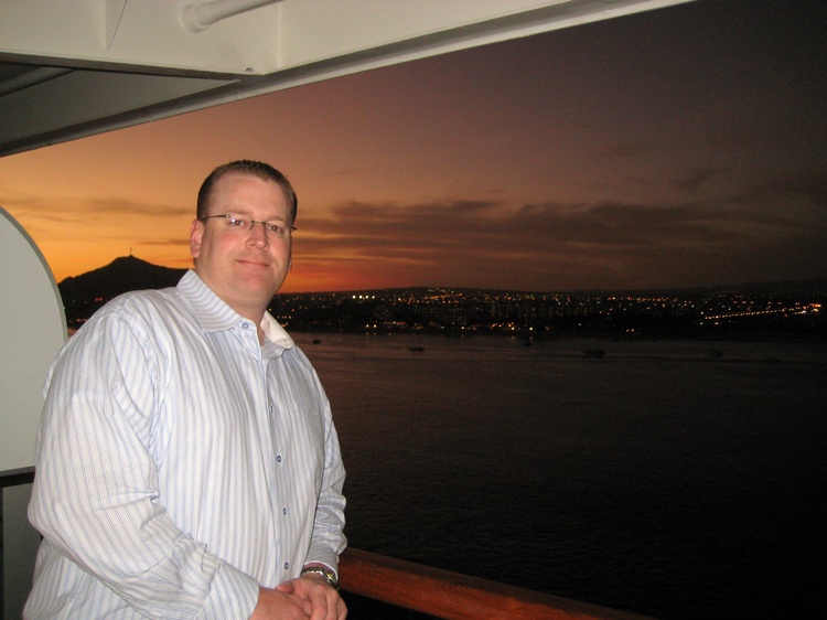 View from the Cruise Ship in Cabo port