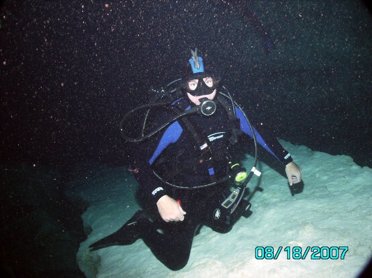 On Peace Rock, Blue Grotto, Williston, FL.