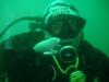 Me and Manny diving the "Strength" PCB, FL. Sept 08. 1st dive with the new "Scuba-Doo Rag" Love it!!