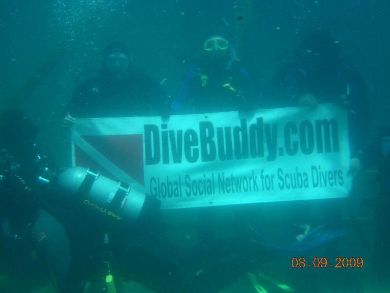 DiveBuddy underwater at ABWA.