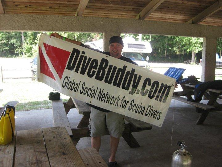 DiveBuddy Sign at Ginnie Springs