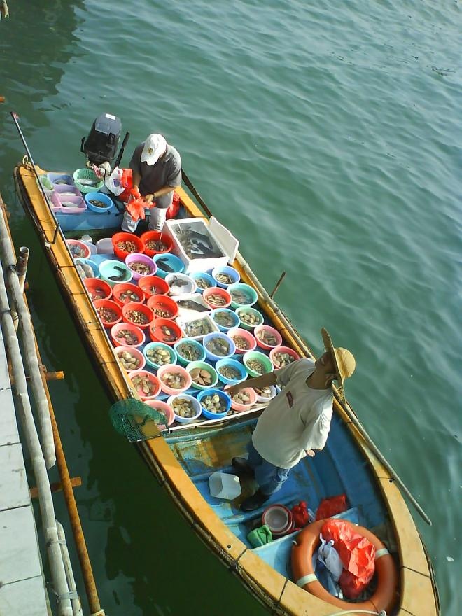 fresh seafood! Sai Kung, Hong Kong