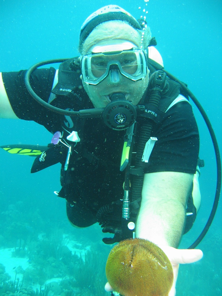 Mr. Steve Sharp (Bonaire, August 2007) photo compliments of Marlene Sharp