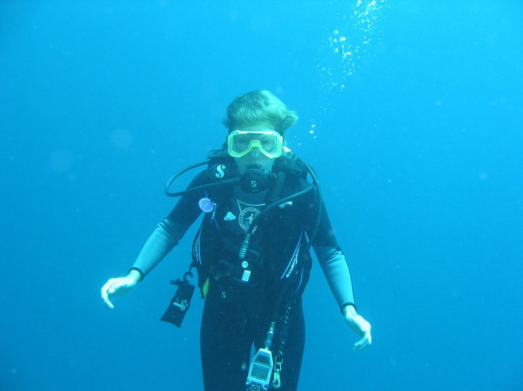 Ms. Marlene Sharp (Bonaire, August 2007) photo compliments of Steve Sharp