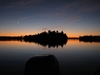 Sharbot Lake sunset.
