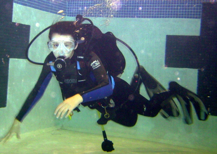 My discovering scuba diving