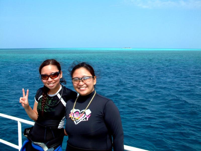 With Michelle At Tubbataha