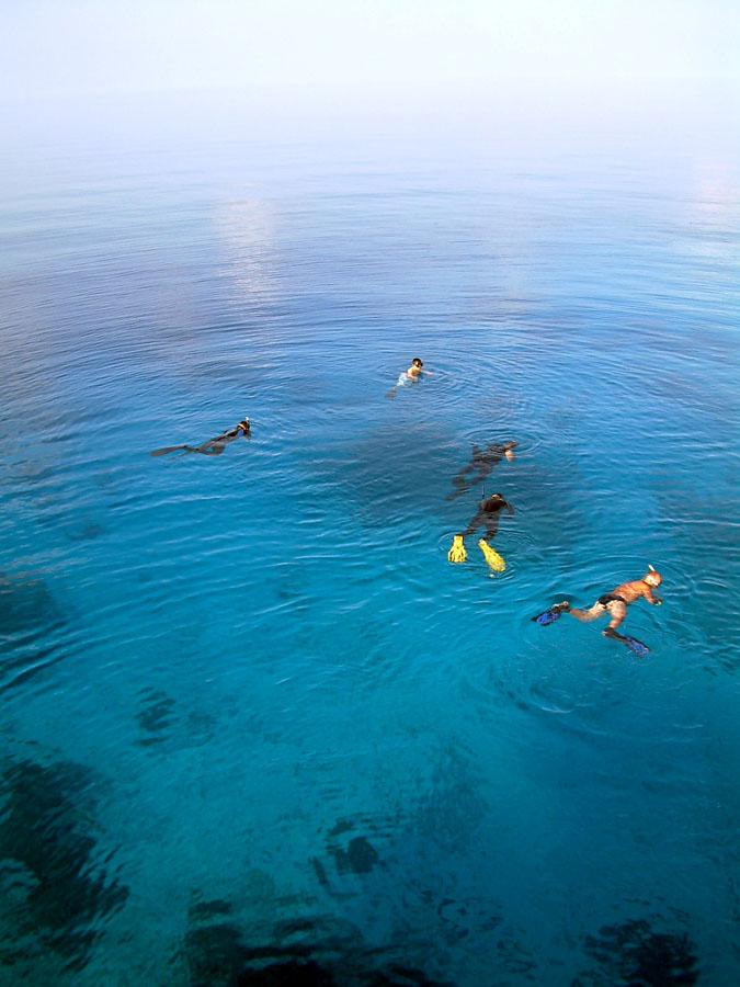 Tubbataha waters so calm you can’t even see where the sea meets the sky