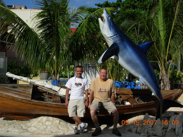 me & jody Cayman Island