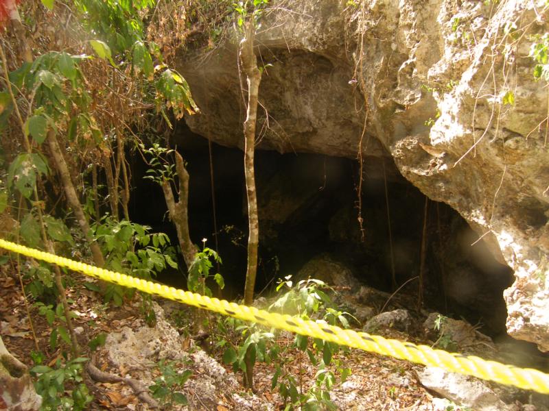 cenote entrance 1